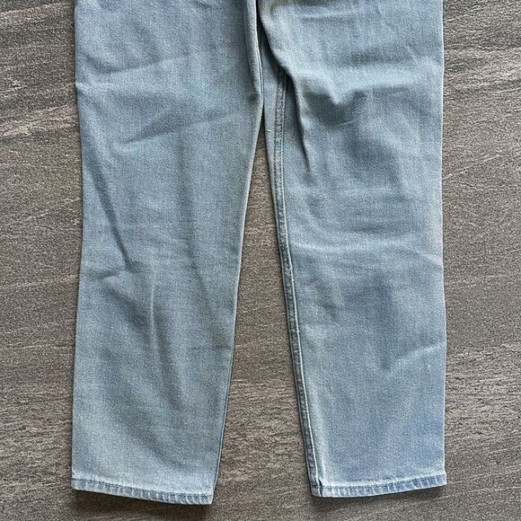Hollister Vintage Stretch Fold Over Ultra High Rise Mom Jean Light Wash Denim 25 - Picture 12 of 16